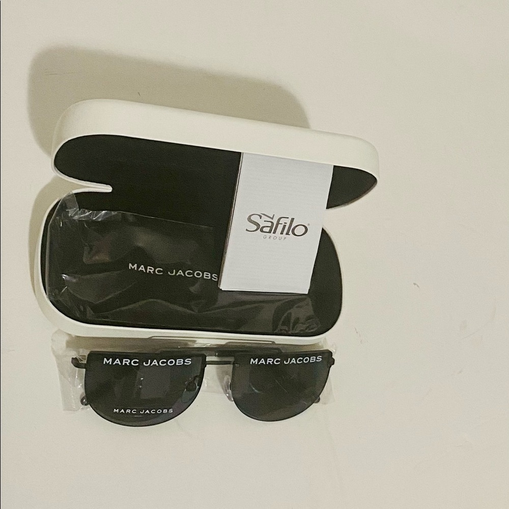 March Jacobs 56mm half circle sunglasses